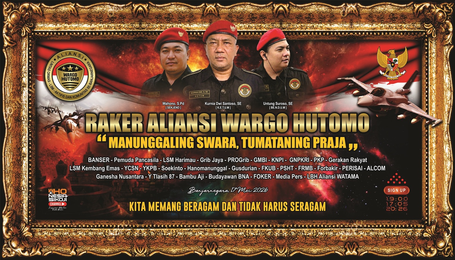 Aliansi Wargo Hutomo: Merajut Persatuan untuk Banjarnegara yang Maju dan Sejahtera
